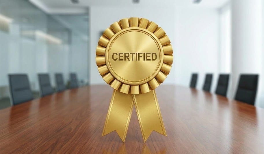 Certification